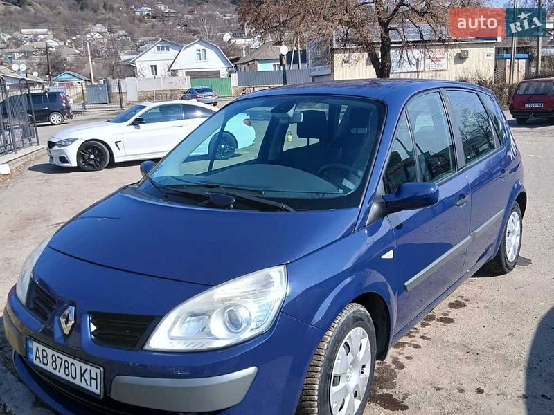2008 Renault Scenic, VIN VF1JM1R0639689467:plate — фото 1 (autoria)