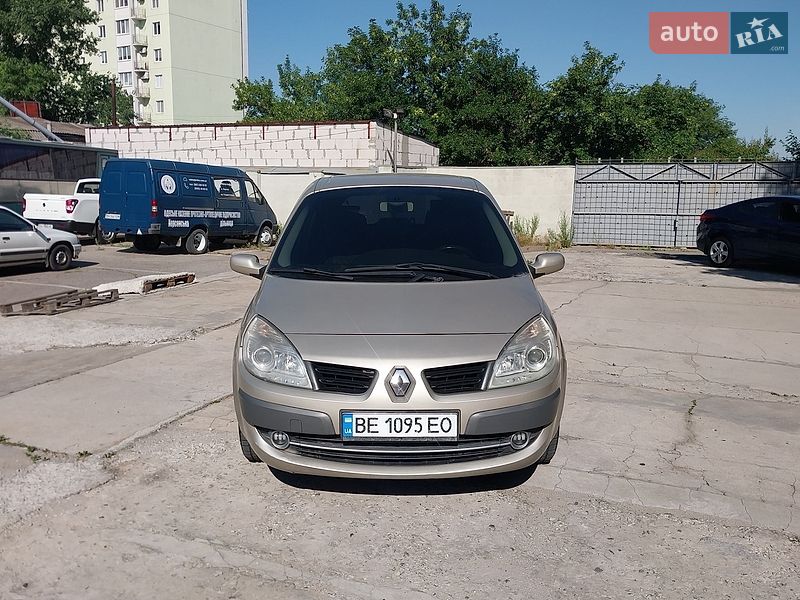 2006 Renault Scenic, VIN VF1JMG4D637487976:plate — фото 1 (autoria)