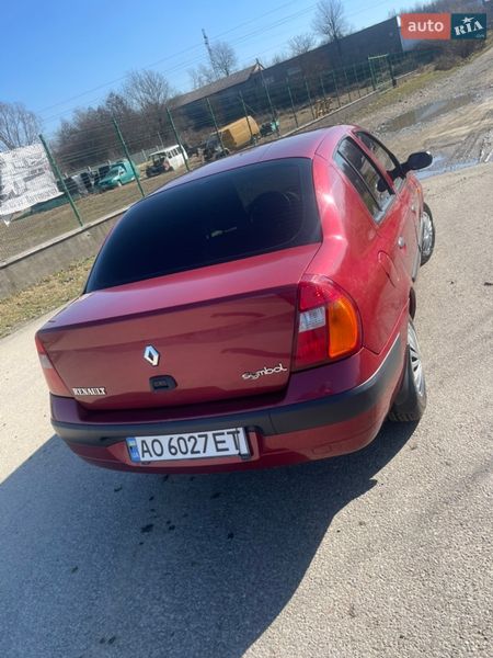 Седан Renault Symbol 2003 в Хусті