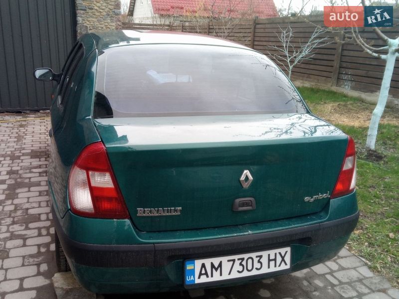 Седан Renault Symbol 2004 в Звягелі фото Седан Renault Symbol 2004 в Звягелі
