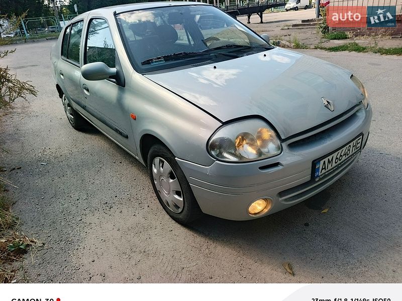 Седан Renault Thalia 2002 в Житомирі фото 2 Седан Renault Thalia 2002 в Житомирі