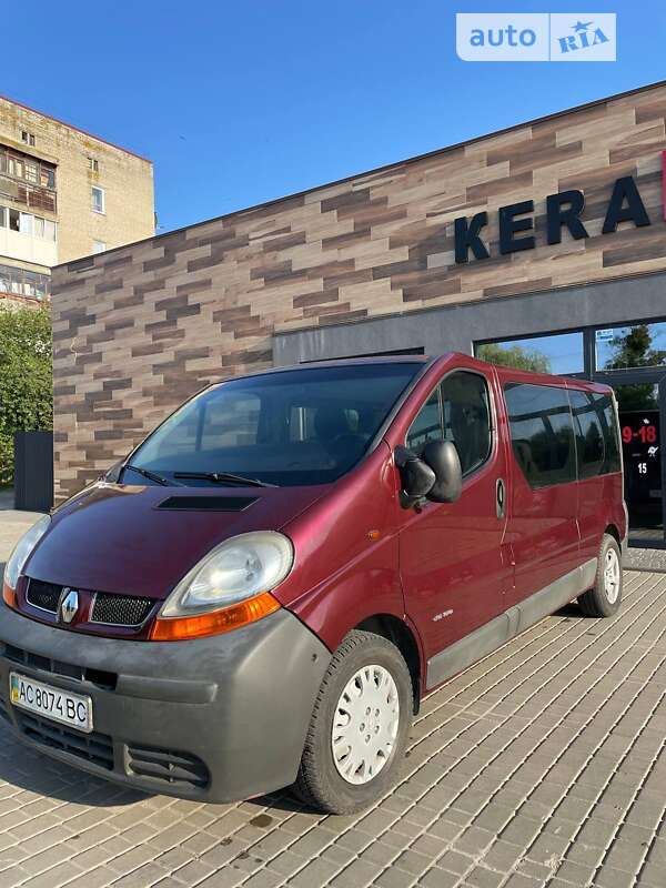 Минивэн Renault Trafic 2004 в Владимир-Волынском