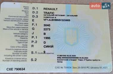 Минивэн Renault Trafic 2008 в 