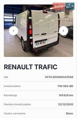 Вантажний фургон Renault Trafic 2020 в 