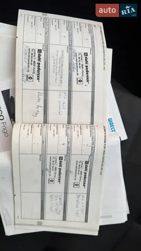 Рефрижератор Renault Trafic 2017 в Ровно документ