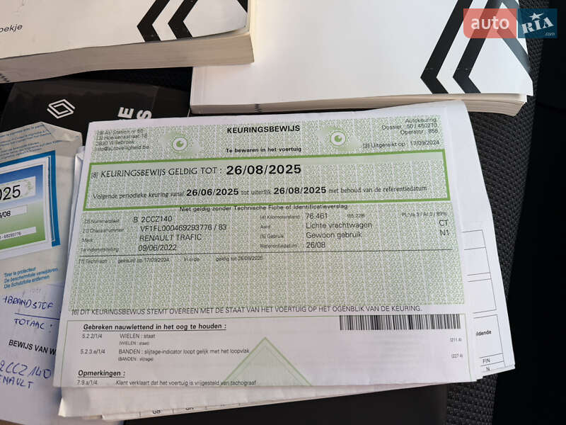 Грузовой фургон Renault Trafic 2022 в Звягеле