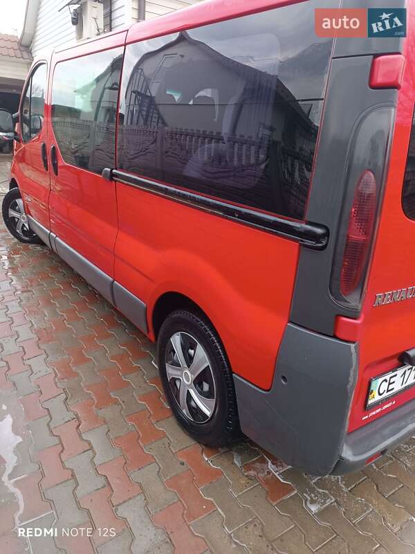 Минивэн Renault Trafic 2002 в Черновцах