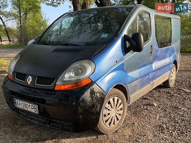 2005 Renault Trafic, VIN VF1FLGCA65V245428:plate — фото 1 (autoria)