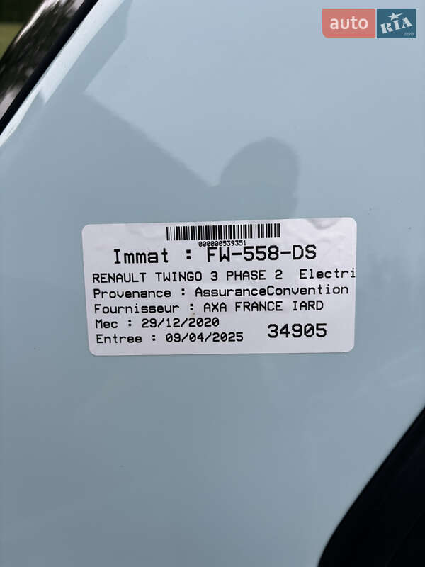 Хетчбек Renault Twingo 2020 в Тернополі