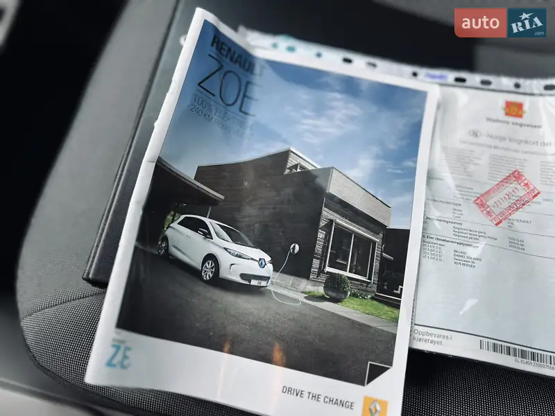 Хэтчбек Renault Zoe 2015 в Тернополе документ
