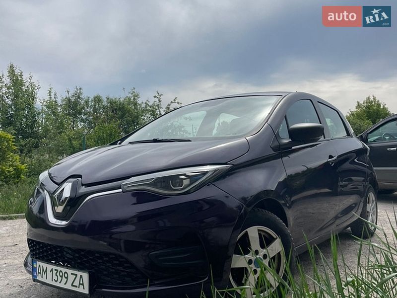2020 Renault ZOE, VIN VF1AG000565462807:plate — фото 1 (autoria)