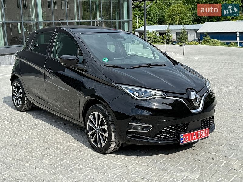 2020 Renault ZOE, VIN VF1AG000366390161:plate — фото 1 (autoria)