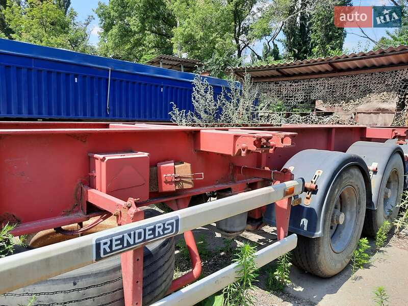 Контейнеровоз полуприцеп Renders ROC 1995 в Одессе фото 2 Контейнеровоз полуприцеп Renders ROC 1995 в Одессе