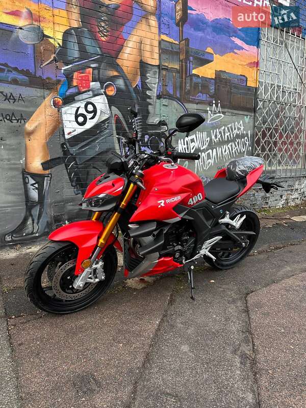 Мотоцикл Без обтекателей (Naked bike) Rider Dukati V4 400 2025 в Киеве фото 2 Мотоцикл Без обтекателей (Naked bike) Rider Dukati V4 400 2025 в Киеве