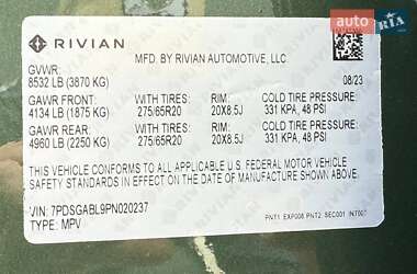 Позашляховик / Кросовер Rivian R1S 2023 в 