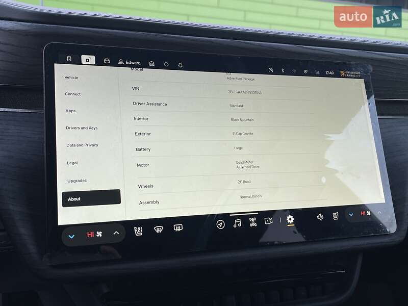 Пікап Rivian R1T 2022 в Києві