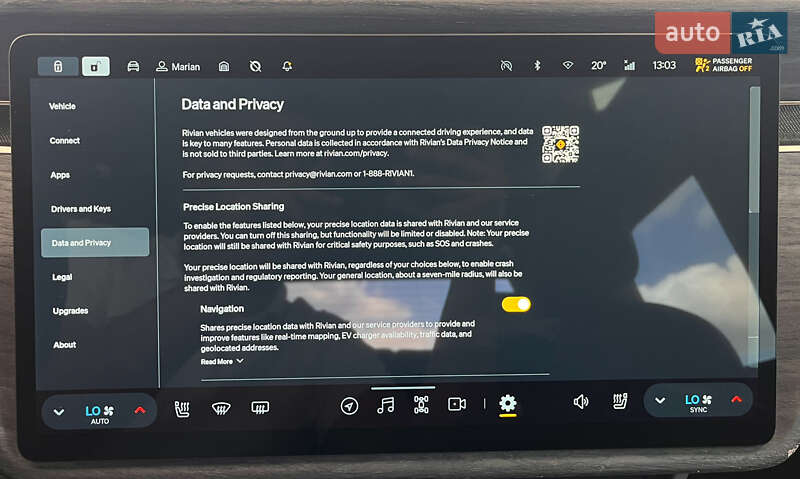 Пикап Rivian R1T 2022 в Львове фото 40 Пикап Rivian R1T 2022 в Львове