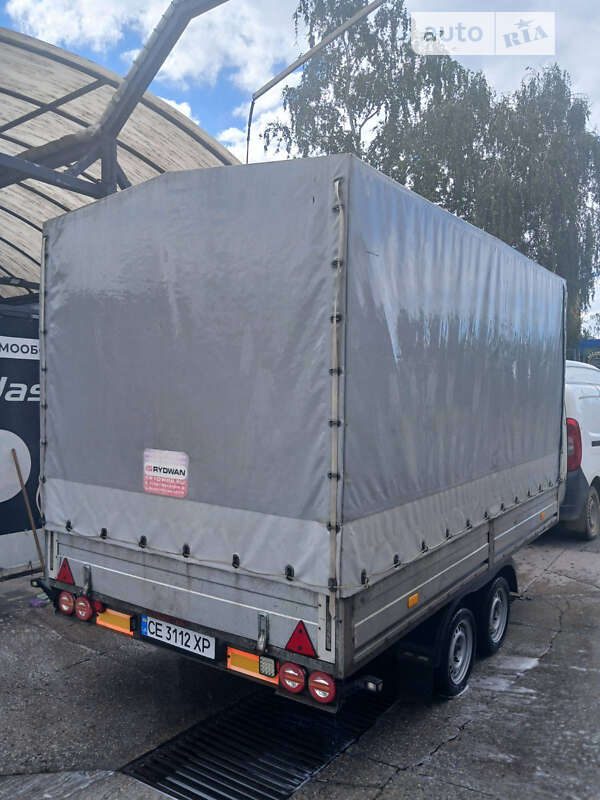 Тентованный борт (штора) - прицеп Rydwan A2700 2019 в Черновцах фото 3 Тентованный борт (штора) - прицеп Rydwan A2700 2019 в Черновцах