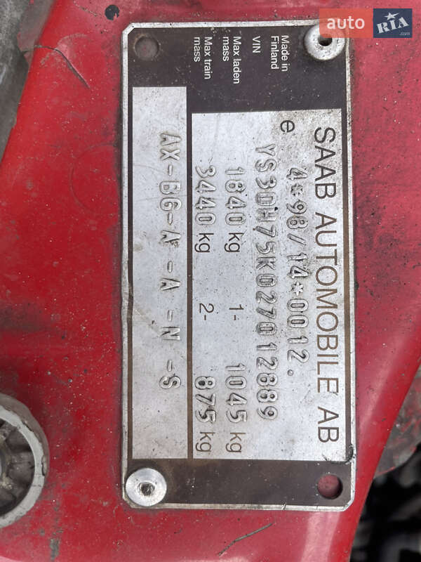 Кабріолет Saab 9-3 2003 в Харкові