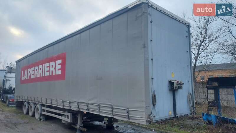 Тентованный борт (штора) - полуприцеп Samro 3EC24 2001 в Ровно