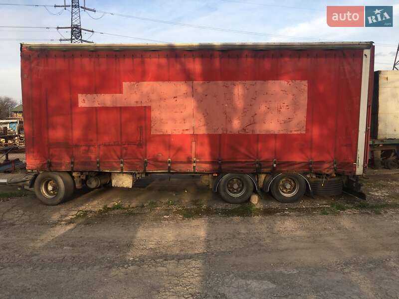 Тентованный борт (штора) - прицеп Samro RE 2000 в Запорожье