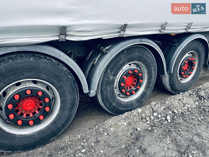 Тентованный борт (штора) - полуприцеп Samro S 338WHPF 2003 в Днепре