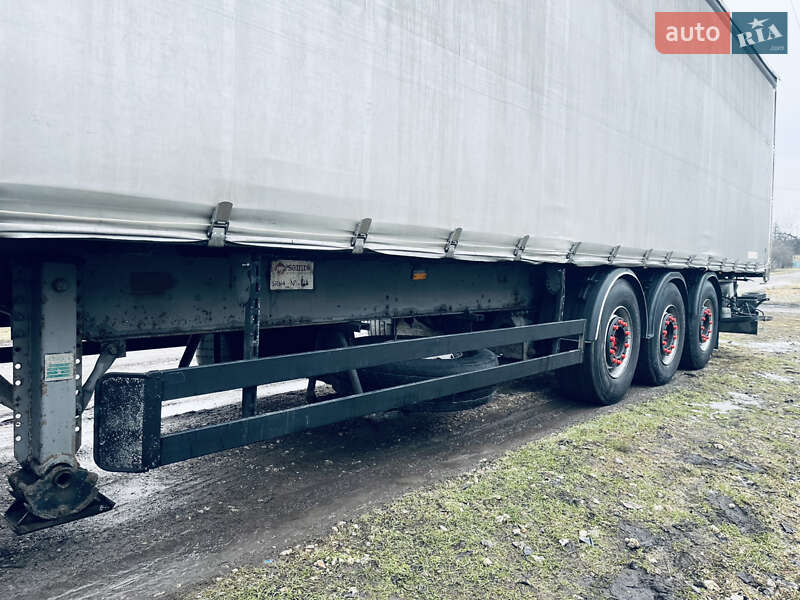 Тентованный борт (штора) - полуприцеп Samro S 338WHPF 2003 в Днепре