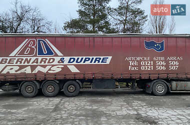 Тентованный борт (штора) - полуприцеп Samro S338SH 1999 в 