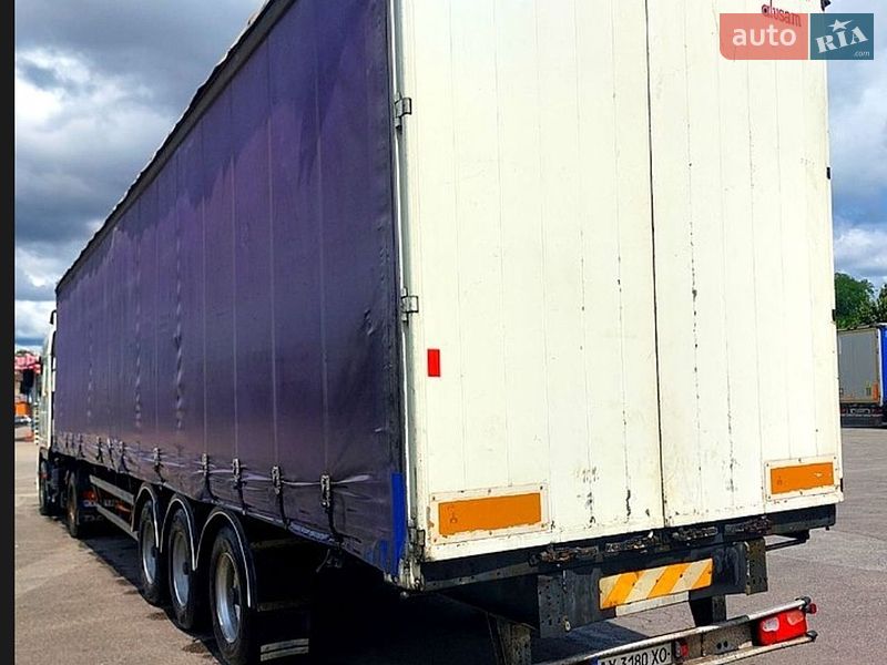 Бортовий напівпричіп Samro SR 334 2006 в Харкові