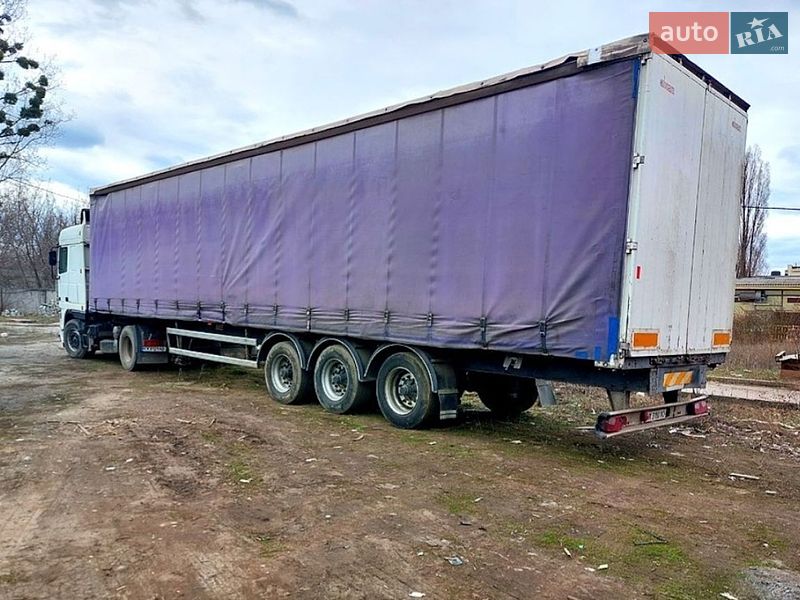 Бортовий напівпричіп Samro SR 334 2006 в Харкові