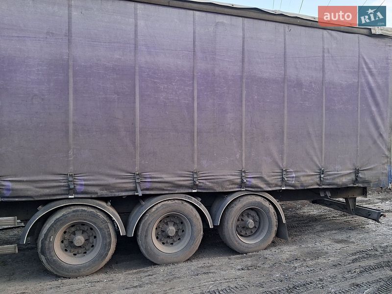 Бортовий напівпричіп Samro SR 334 2006 в Харкові