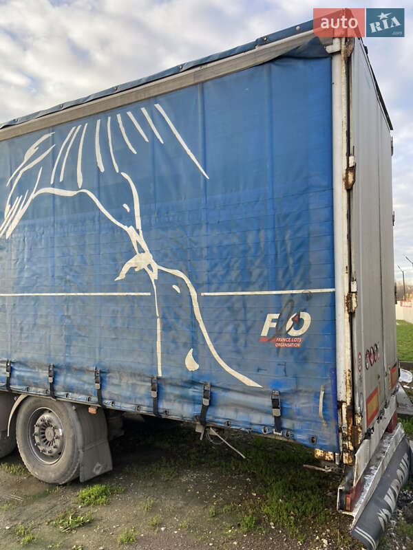 Тентованный борт (штора) - полуприцеп Samro ST 33140 2006 в Тернополе фото 2 Тентованный борт (штора) - полуприцеп Samro ST 33140 2006 в Тернополе