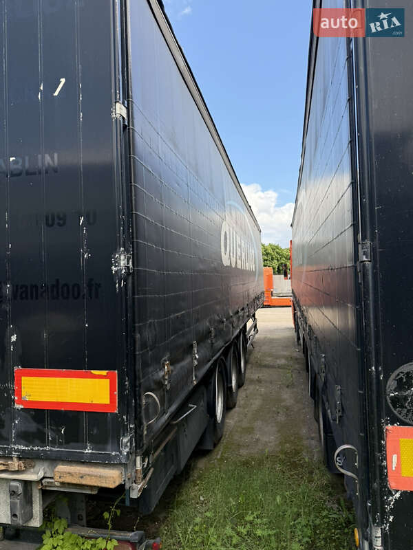 Тентованный борт (штора) - полуприцеп Samro ST39WGPE 2008 в Львове фото 2 Тентованный борт (штора) - полуприцеп Samro ST39WGPE 2008 в Львове