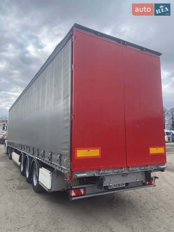 Тентованный борт (штора) - полуприцеп Samro ST39WGPE 2007 в Ковеле фото 4 Тентованный борт (штора) - полуприцеп Samro ST39WGPE 2007 в Ковеле