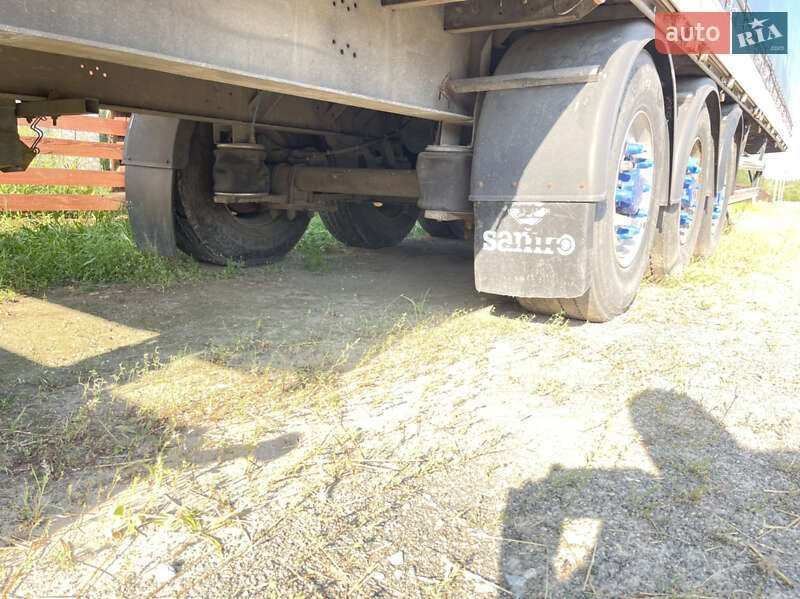 Тентованный борт (штора) - полуприцеп Samro ST 2008 в Емильчине