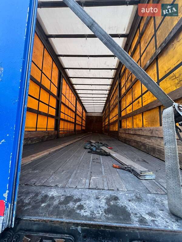 Тентованный борт (штора) - полуприцеп Samro ST 2011 в Любомле