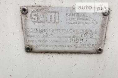 Цистерна напівпричіп Santi S67S 1999 в Чорткові