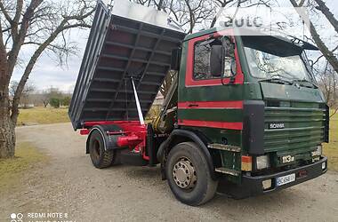 Кран-маніпулятор Scania 113M 1989 в 