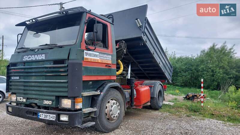 Самосвал Scania 113M 1989 в Коломые