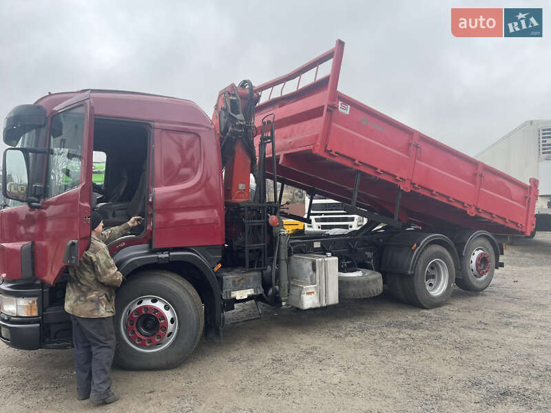 Кран-манипулятор Scania 114 2003 в Киеве