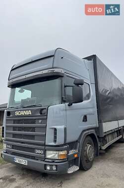 Тентованый Scania 114 2000 в Ивано-Франковске