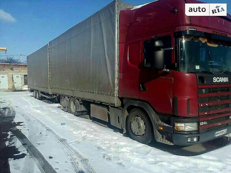 Тентований Scania 124 2001 в Житомирі