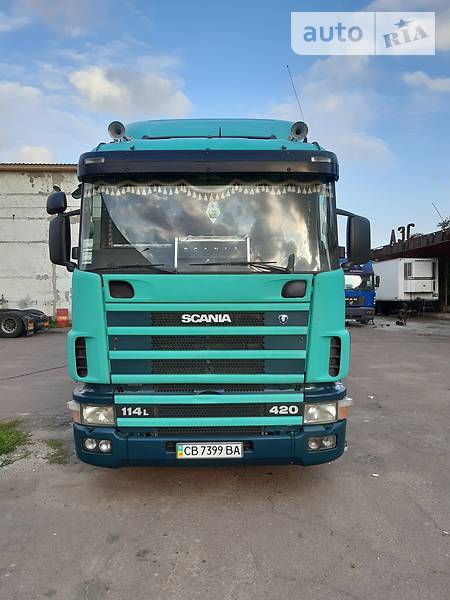 Тягач Scania 124 2001 в Чернигове