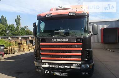 Тягач Scania 124 1998 в Каменском