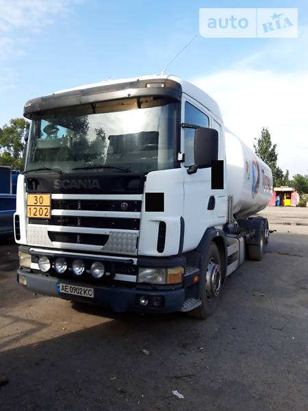 Бензовоз Scania 124 1999 в Дніпрі