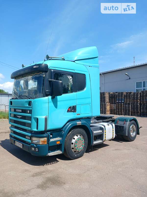 Тягач Scania 124 2001 в Чернигове