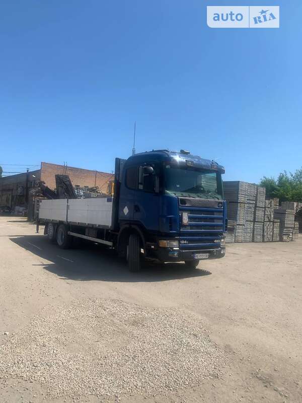 Кран-маніпулятор Scania 124 1999 в Дніпрі