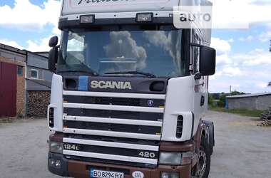 Тягач Scania 124 2000 в Тернополе