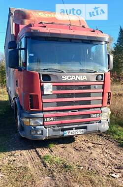 Тентованый Scania 124 2000 в Чернигове