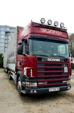 Тентований Scania 124 2001 в Чернівцях